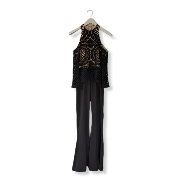 Judith March Pants Jumpsuits Judith March Black Tan Boho